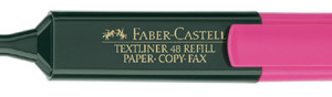 MARCADOR FLUOR TEXTLINER ROSA FABER CASTELL 154828