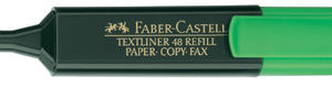 MARCADOR FLUOR TEXTLINER VERDE FABER CASTELL 154863