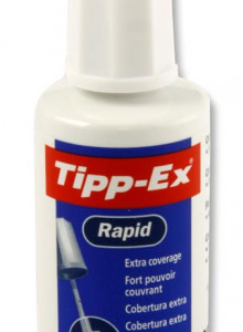 CORRECTOR RAPID FLUID SECADO RAPIDO 20 ML. TIPPEX