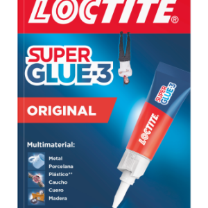 ADHESIVO INSTANTANEO SUPER GLUE-3 3GR ORIGINAL LOCTITE