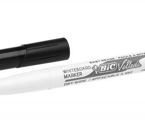 MARCADOR PARA PIZARRA BLANCA 1741 TINTA A BASE DE ACETONA TRAZO 1,4MM. NEGRO VELLEDA